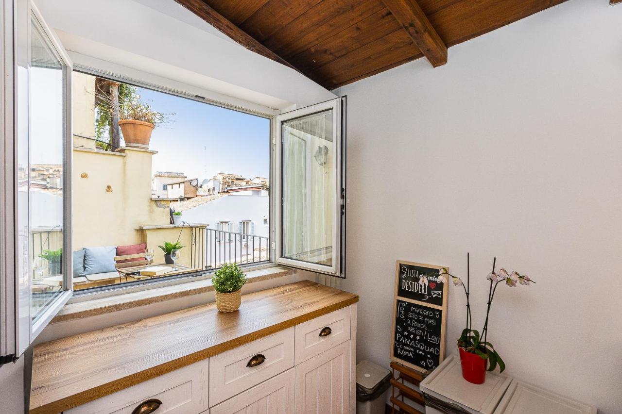Campo De' Fiori Penthouse-Rental In Rome Buitenkant foto